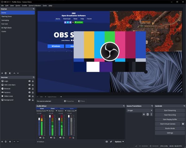 Loom Alternative OBS Studio