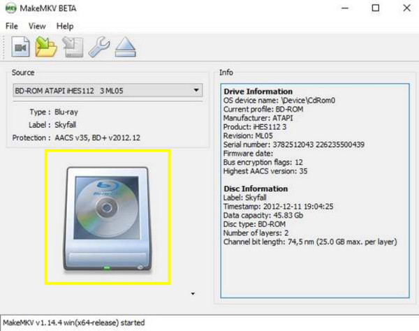 Makemkv Rip Blu-ray to Mkv