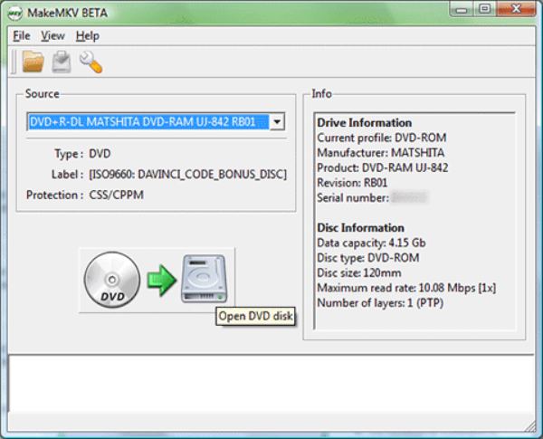 DVD-ripper Windows 10 MakeMKV