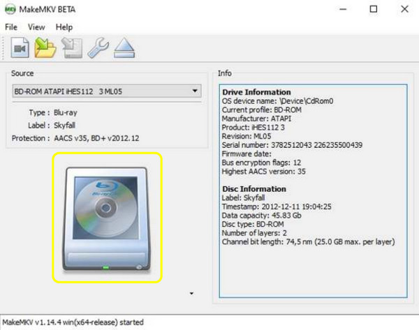 Makemkv Blu-ray to Digital