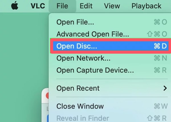 Open Disc Vlc