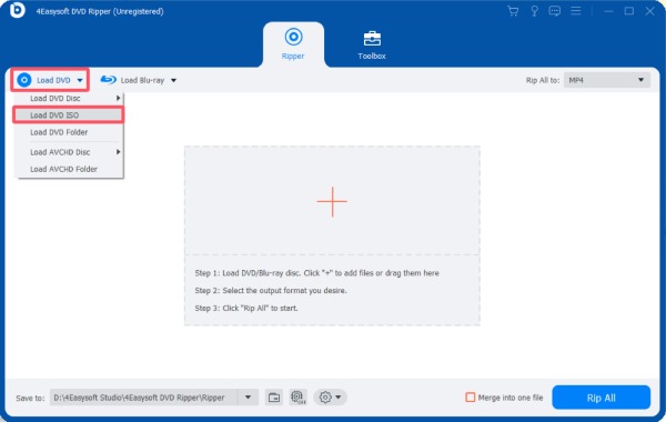 โหลดไฟล์ ISO 4Easysoft DVD Ripper
