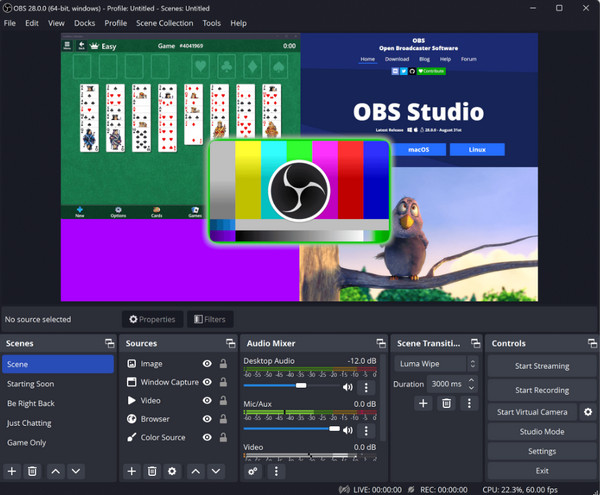 Obs Studio Spelinspelare