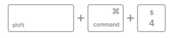 截取选定部分屏幕截图