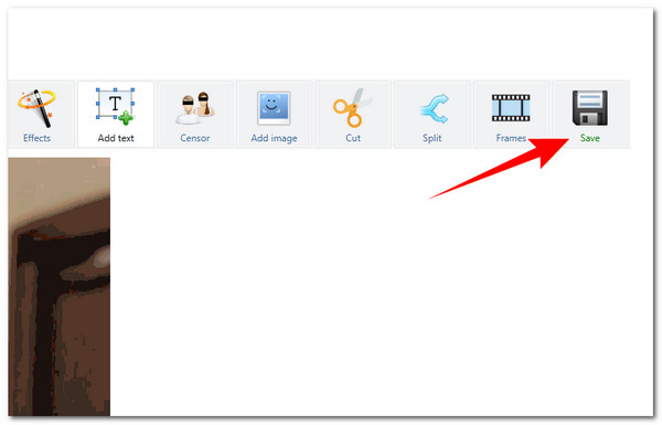 שמור GIF עם טקסט ב-Ezgif