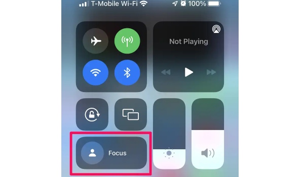 Turn on Do Not Disturb Mode