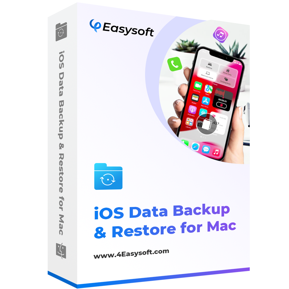 iOS Data Backup and Restore for Mac Box