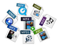 Supporting various mainstream video/audio/image formats