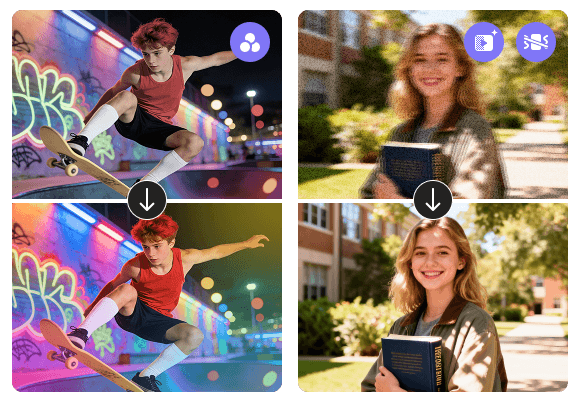 AI-optimaliserte visuelle videoeffekter