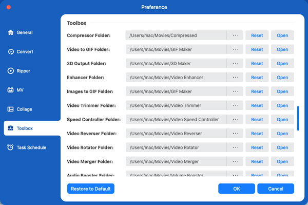 Preference Toolbox Tvc