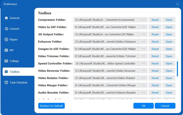 Preference Toolbox Tvc