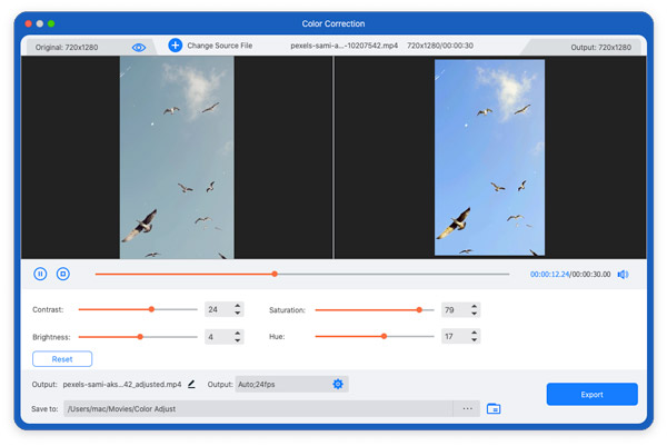 Toolbox Media Color Correction Mvc