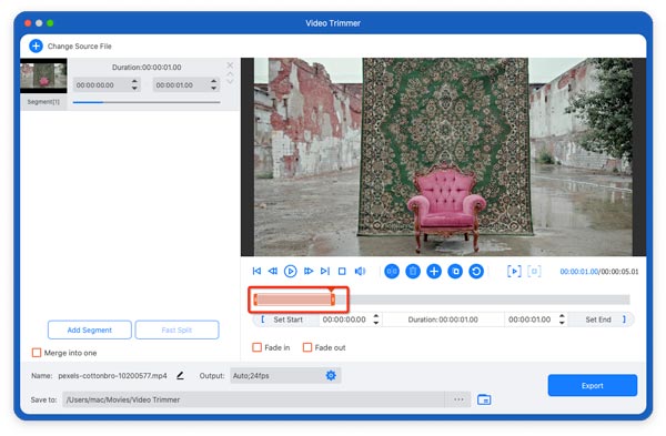 Toolbox Media Video Trimmer Mvc