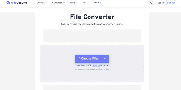 FreeConvert高清轉換器