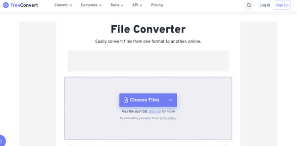 FreeConvert Video To Audio Converter