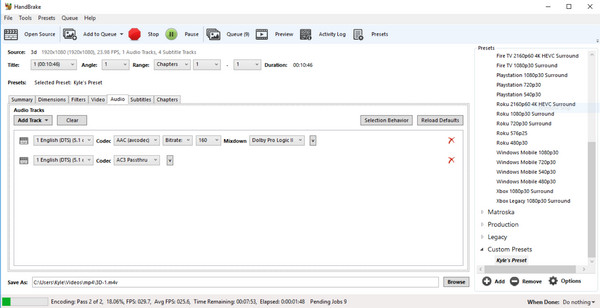 Handbrake Video To Audio Converter