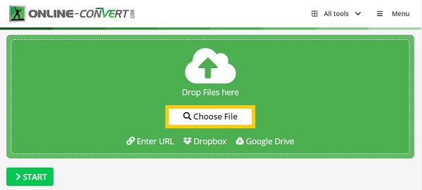 Pretvori Odaberite datoteke