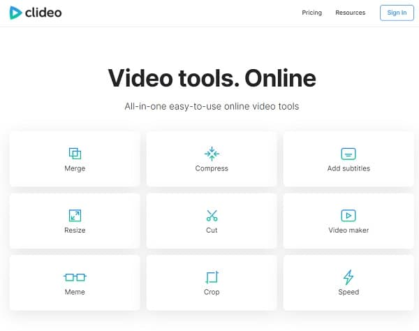 Clideo Online Video Compressor Free