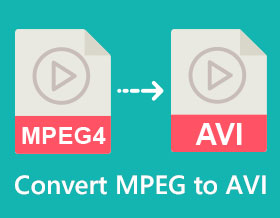 Convert MPEG4 to AVI