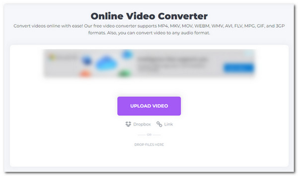 Online Video Converter Upload File