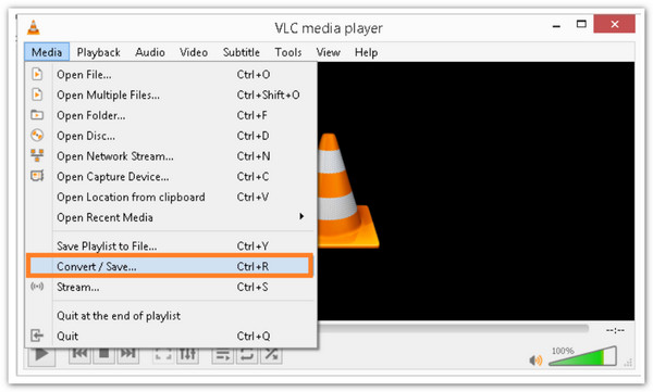 VLC Choose to Convert Video