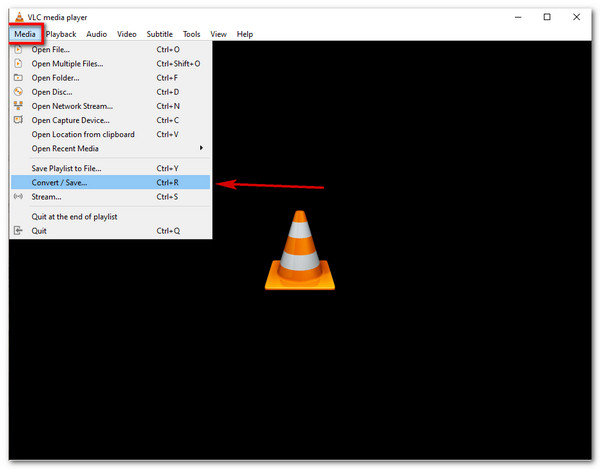 VLC Media Convert Save