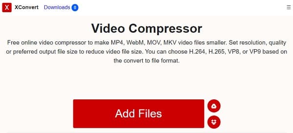 XConvert Video Compressor For Dicprd Add Files