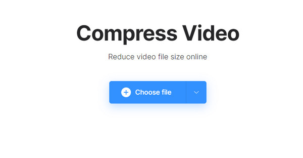 Clideo MOV kompressor