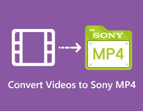 Konverter videoer til Sony MP4