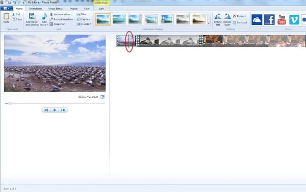 Windows Movie Maker Put Two Videos Side by Side