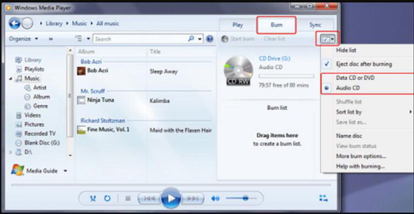 Grabar DVD en Windows con WMP