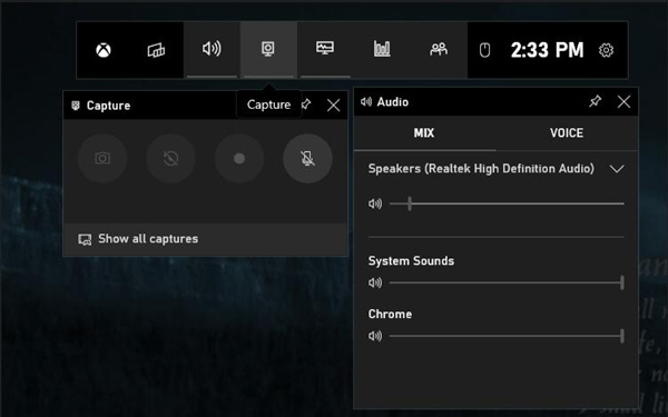 Set Xbox Game Bar to Record