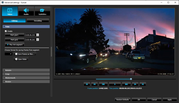 Videospiller DIVX