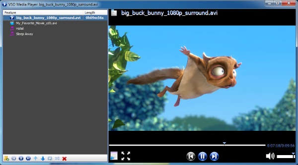 เครื่องเล่น VOB เครื่องเล่น VSO Media