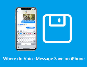Where do Voice Message Save on iPhone