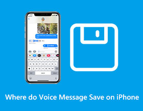 Kam uložit hlasové zprávy na iPhone