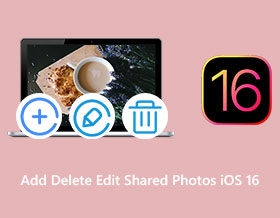 Přidat Smazat Upravit sdílené fotografie iOS 16