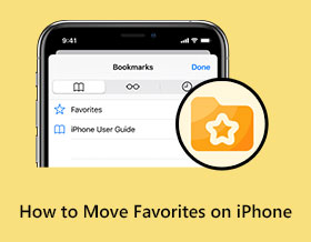 How to Move Favorites on iPhone