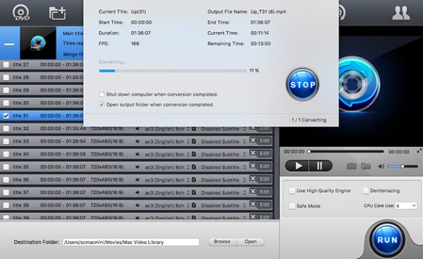MacX DVD Ripper DVD ל-iRiver