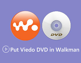Put Video DVD in Walkman