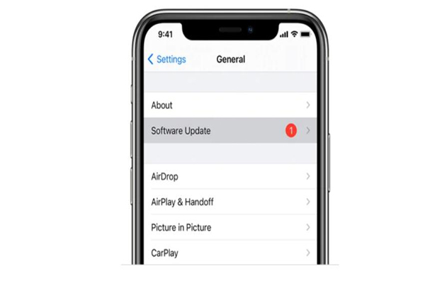 Päivitä iOS-versio iPhonessa