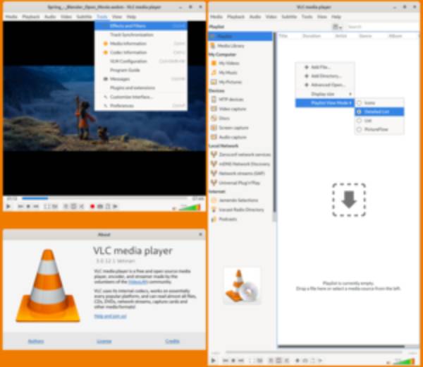 VLC FLV से AVI कनवर्टर