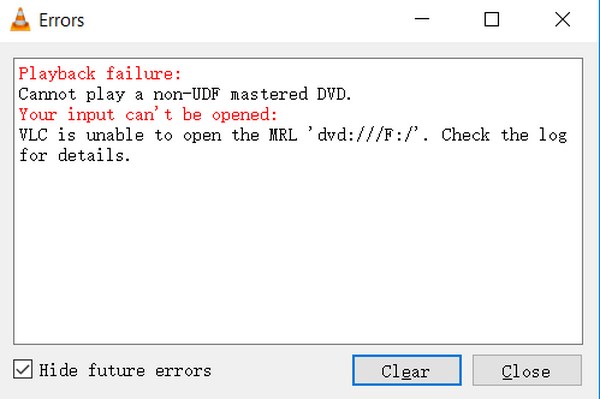 VLC DVD'yi Oynatmıyor