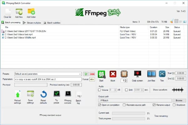 FFMPEG Interface