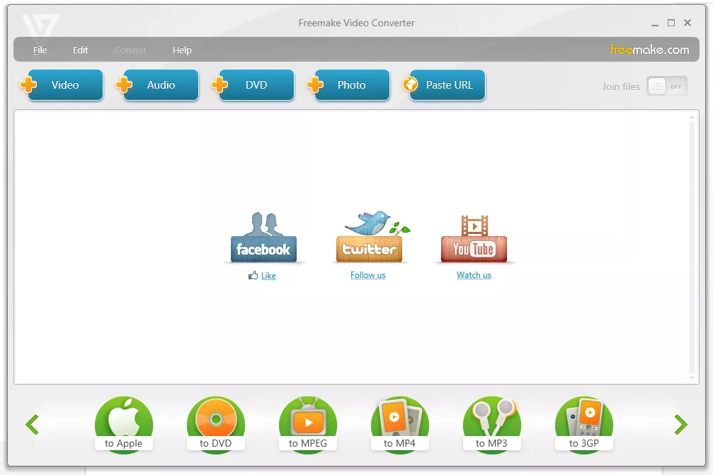 Freemake Video Converter DVD ל-iRiver