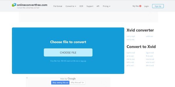 Online Convert Free Interface