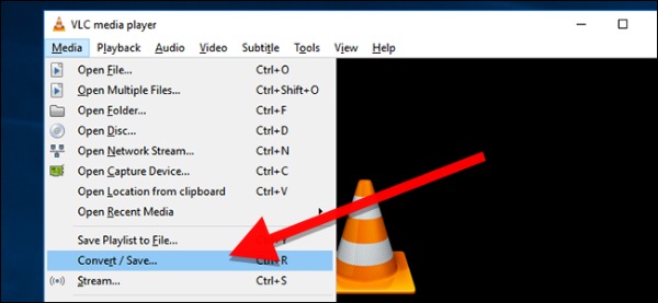 VLC טען סרטי DVD