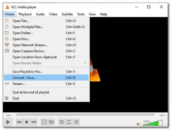 VLC Media Playerin käyttöliittymä