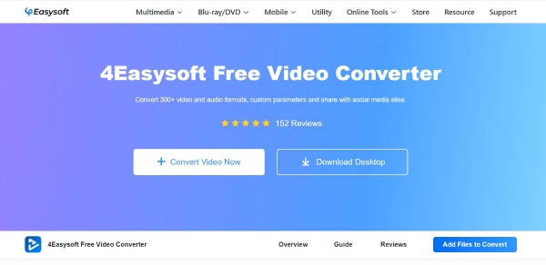 4Easysoft Free Video Converter Interface