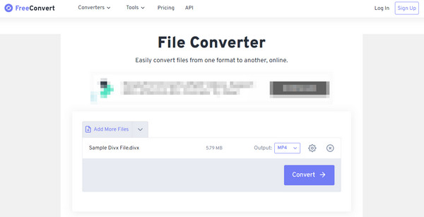 FreeConvert DivX Converter
